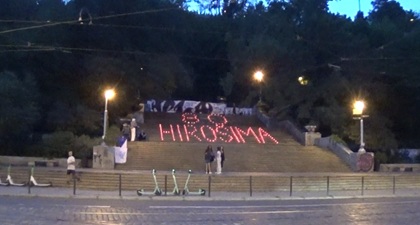 Hirošimu nesmí opakovat.