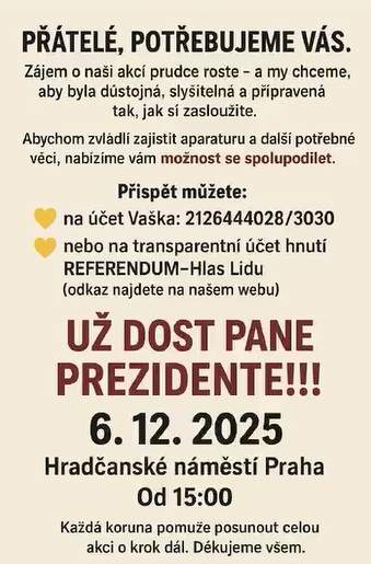 Otevřený dopis prezidentu ČR Petru Pavlovi