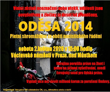 Ukrajina selhala při vyšetřování tragédie v Oděse, zločiny zůstaly nepotrestány